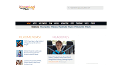 Desktop Screenshot of kapanlagi.com